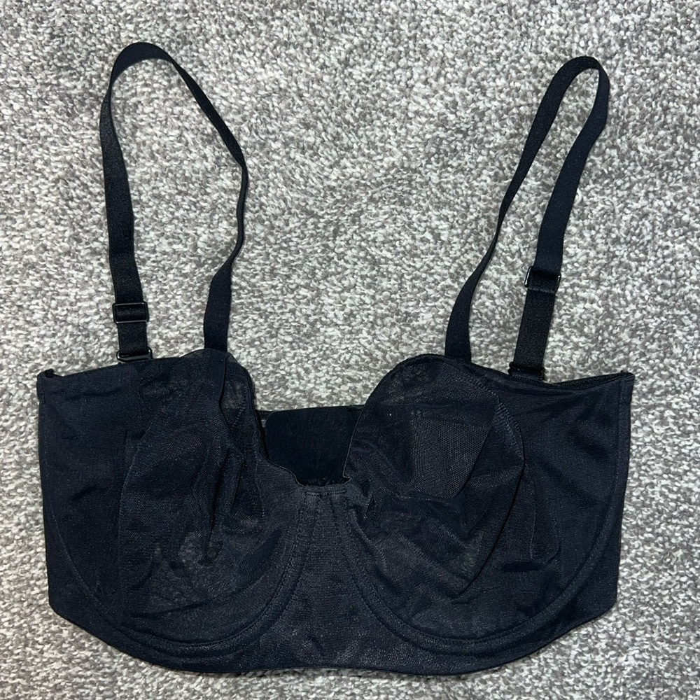 SKIMS Black Bra